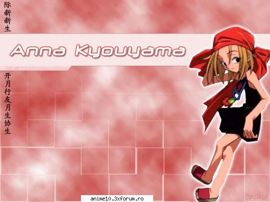 Wallpapers cu pers din anime-uri - Anna - wallpapers